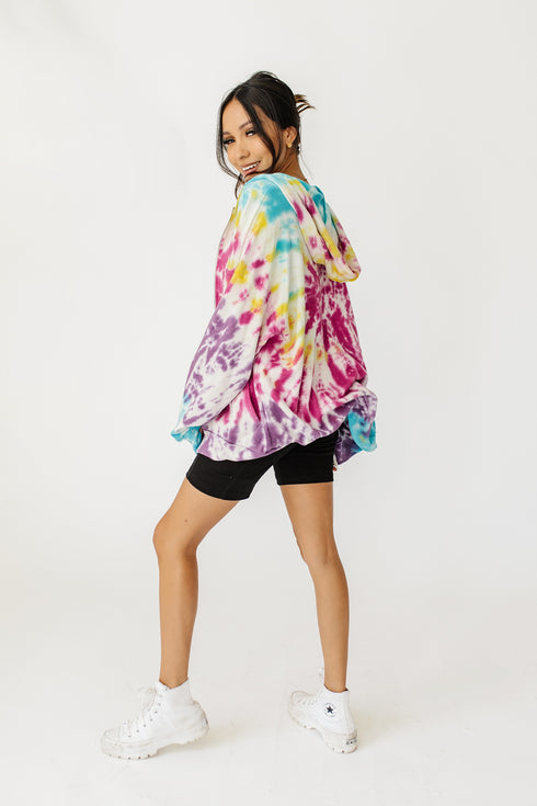 New Yorker Tie Dye Hoodie